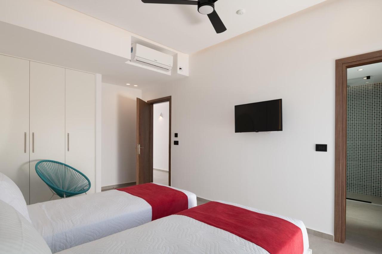 O-Cyanea Villa With Heated Pool Kournás エクステリア 写真