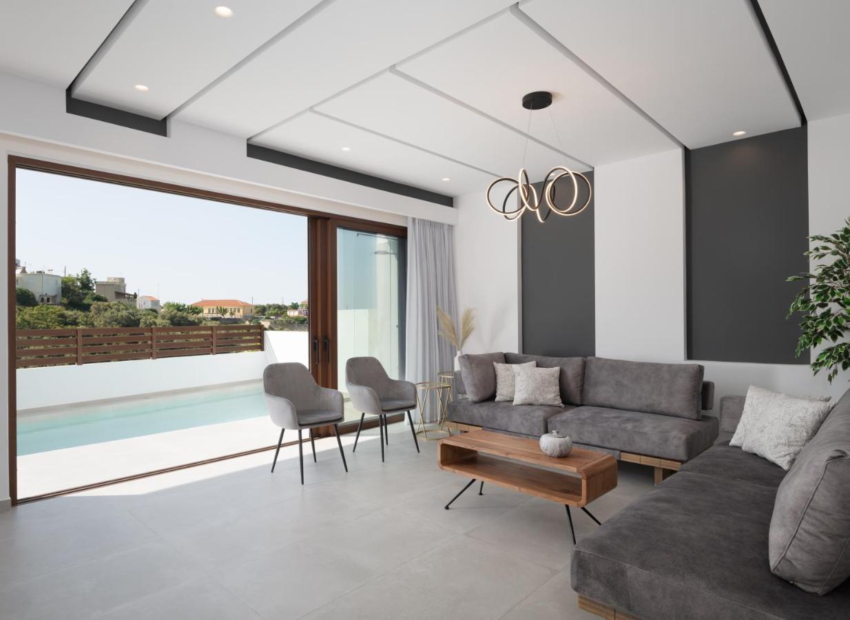 O-Cyanea Villa With Heated Pool Kournás エクステリア 写真