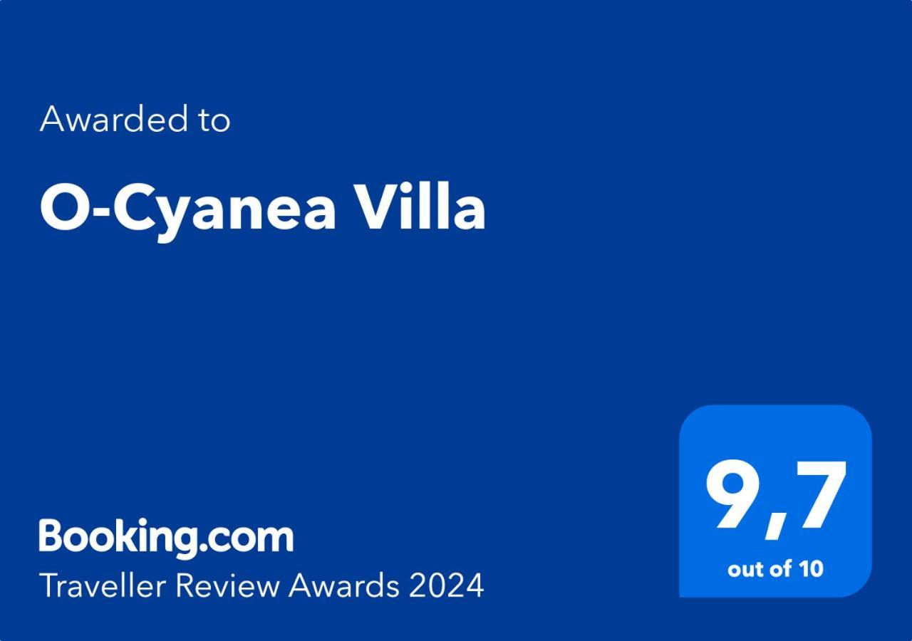 O-Cyanea Villa With Heated Pool Kournás エクステリア 写真